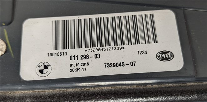 Thumbnail 7: 2014-2018 BMW X5 X5M ///M (F15 F85) LEFT DRIVER REAR INNER TAILLIGHT LIGHT LAMP