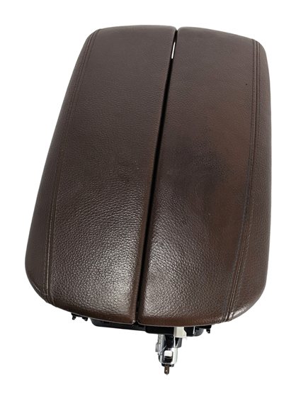 Thumbnail 3: 14-19 BMW X5 X6 F15 F16 FRONT CENTER CONSOLE ARM REST COMPARTMENT (Terra)