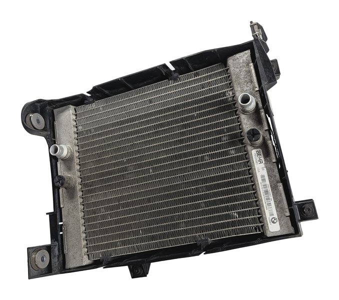 2015-2019 BMW X5 X6 (F15 F16) LEFT AUXILIARY RADIATOR w/ AIR DUCT