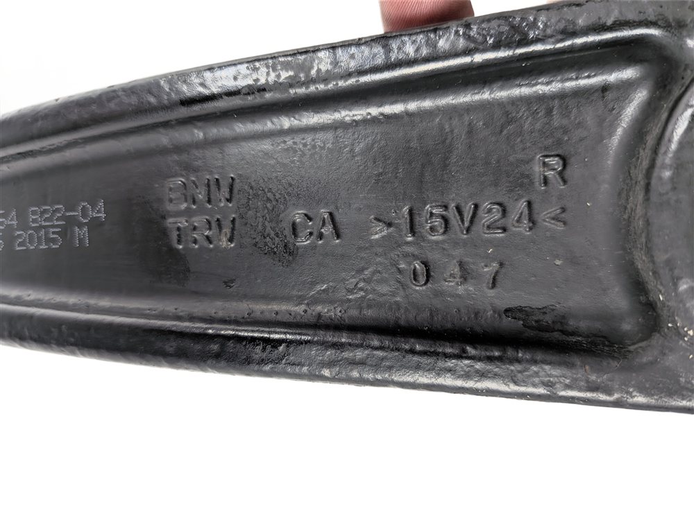 Thumbnail 6: 14-19 BMW X5 X6 (F15 F16) RIGHT FRONT PASSENGER CONTROL ARM SET-2 (w/o ACTIVE)