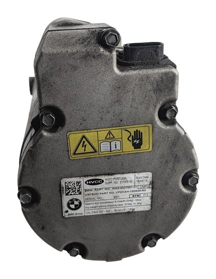Thumbnail 4: 16-22 BMW 330E 740E X3 X5 HYBRID (F15 F30 G01 G11) AC AIR COMPRESSOR PUMP & WIRE