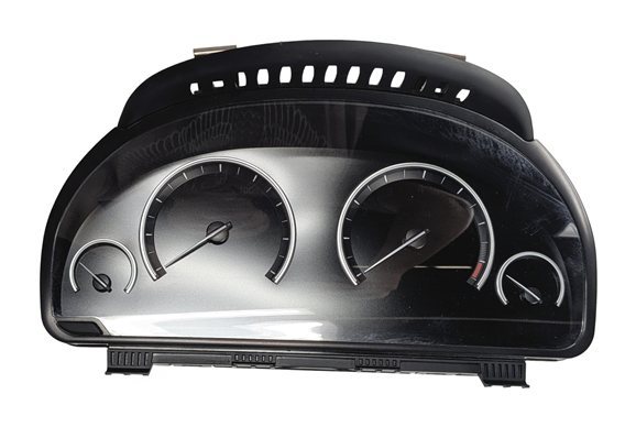 Thumbnail 4: 14-18 BMW X5 (F15) ANALOG SPEEDOMETER WITH SCREEN BELOW GUAGES (GAS MPH)