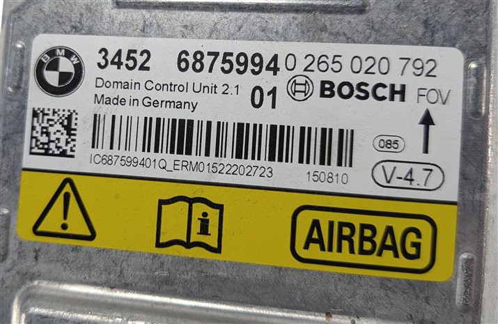 Thumbnail 8: 14-19 BMW X5 X6 X5M X6M ///M (F15 F16 F85 F86) ABS ICM CHASSIS MANAGEMENT MODULE
