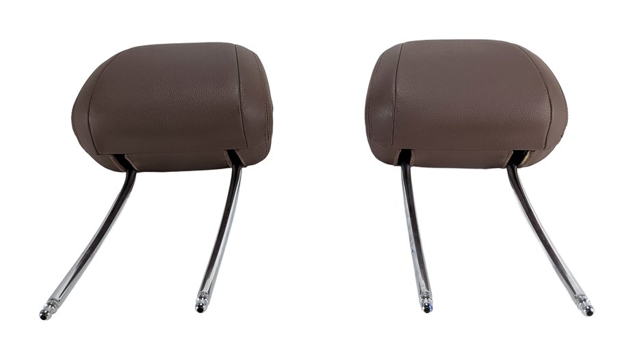 Thumbnail 2: 2014-2018 BMW X5 (F15) FRONT SEAT HEADREST HEAD REST SET/2 LEATHER (Terra)