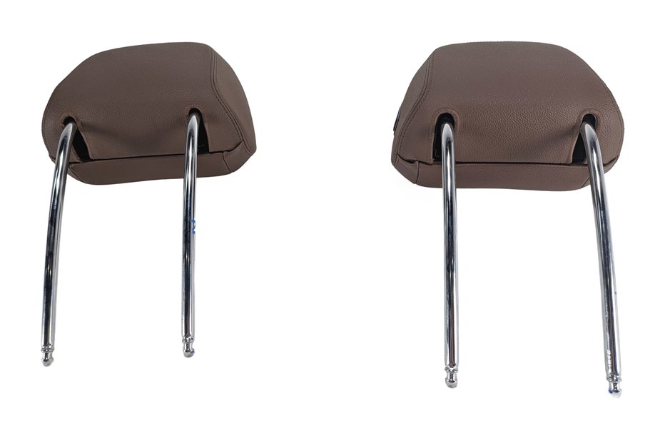 Thumbnail 4: 2014-2018 BMW X5 (F15) FRONT SEAT HEADREST HEAD REST SET/2 LEATHER (Terra)