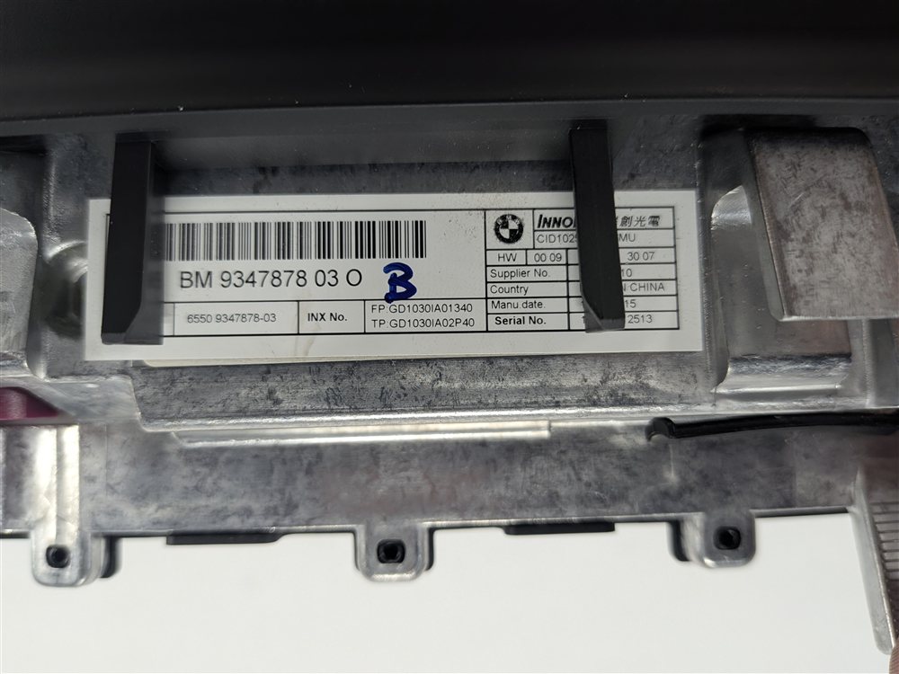 Thumbnail 6: 14-16 BMW X5 X6 X5M X6M (F15 F16 F85 F86) GPS NAVIGATION DISPLAY SCREEN 10.25"