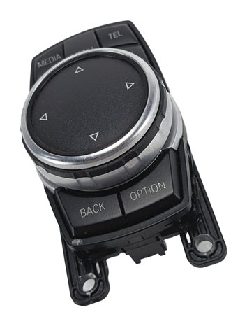 12-20 BMW 2 3 4 SERIES (F22 F30 F32 F34) STEREO NAVIGATION i-DRIVE SWITCH KNOB