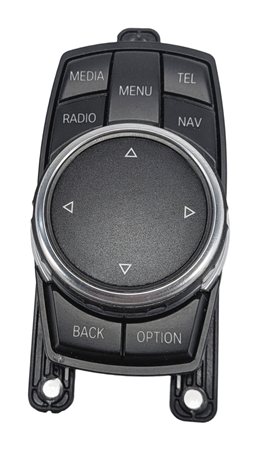 Thumbnail 3: 12-20 BMW 2 3 4 SERIES (F22 F30 F32 F34) STEREO NAVIGATION i-DRIVE SWITCH KNOB