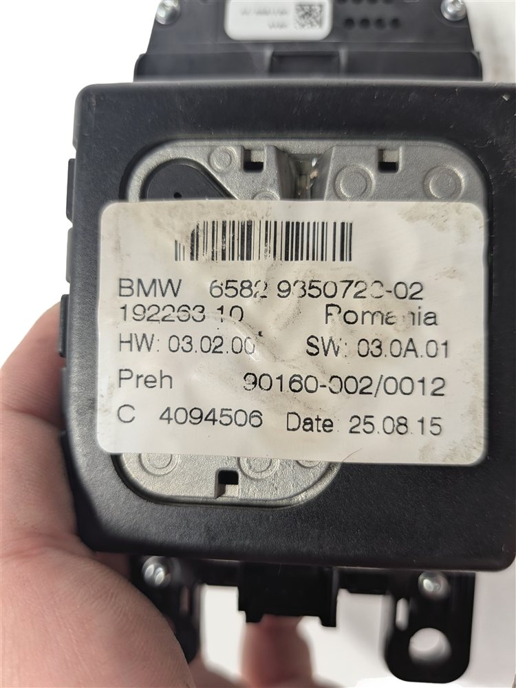 Thumbnail 6: 12-20 BMW 2 3 4 SERIES (F22 F30 F32 F34) STEREO NAVIGATION i-DRIVE SWITCH KNOB