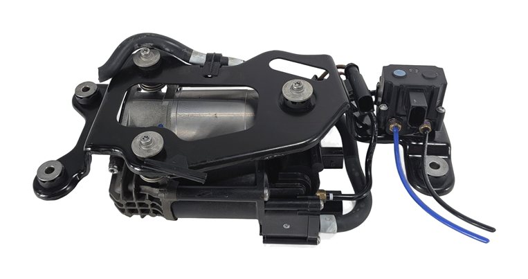 Thumbnail 4: 2014-2019 BMW X5 X5M X6 X6M (F15 F16) AIR SUSPENSION COMPRESSOR PUMP w/ MOUNT