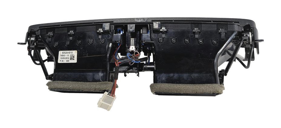 Thumbnail 4: 2016 BMW X5 (F15) FRONT CENTER DASH HEAT AIR AC VENT w/ HAZARD SWITCH (Black)