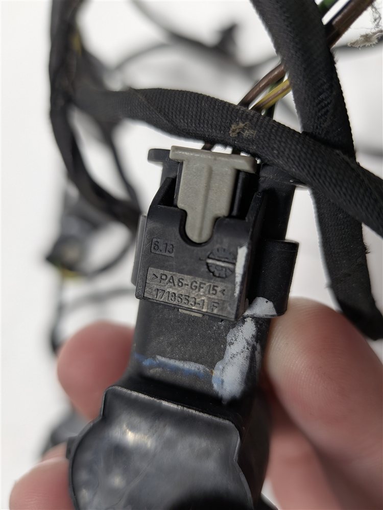 Thumbnail 10: 2016 BMW X5 (F15) FRONT PARK ASSIST PDC DISTANCE SENSOR SET/4 w/ HARNESS (Grey)