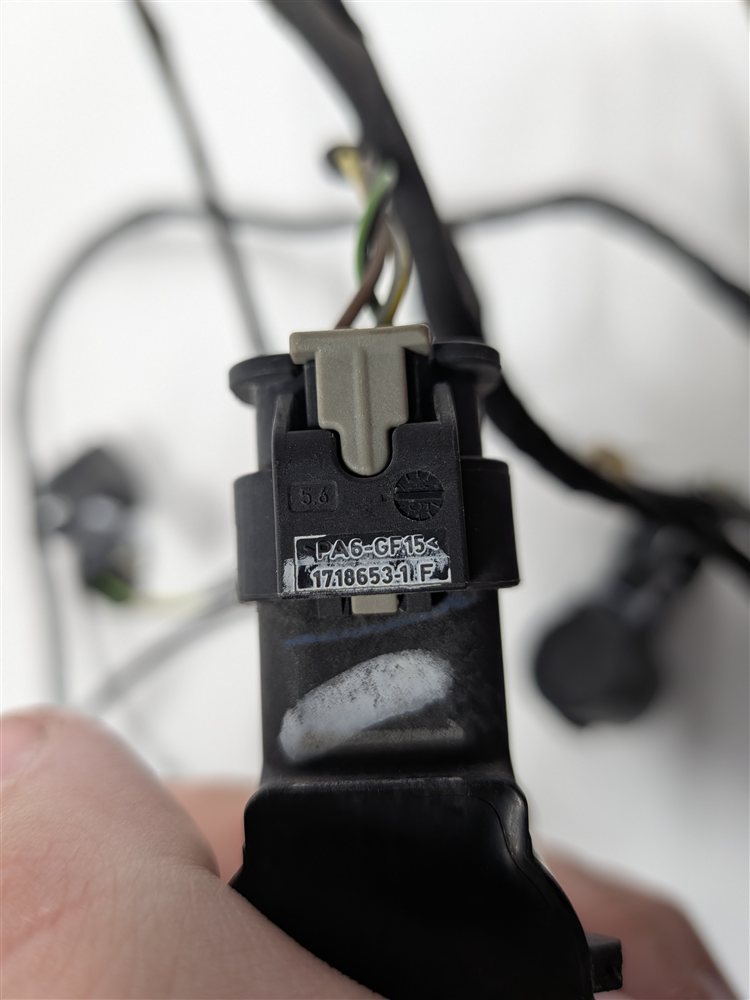 Thumbnail 9: 2016 BMW X5 (F15) FRONT PARK ASSIST PDC DISTANCE SENSOR SET/4 w/ HARNESS (Grey)