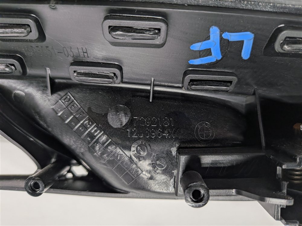 Thumbnail 17: 2016 BMW X5 (F15) INTERIOR DASH DOOR PANEL TRIM SET (Poplar)