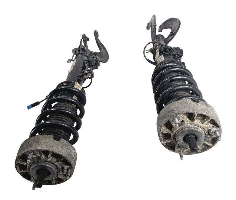 14-19 BMW X5 X6 F15 F16 AWD FRONT ADAPTIVE SUSPENSION STRUT ASSEMBLY SET/2