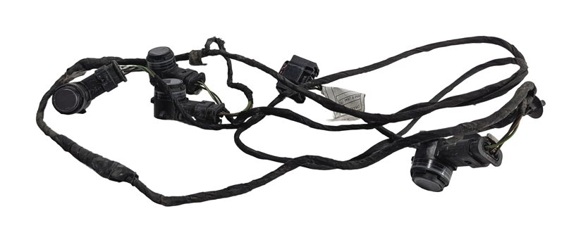 Thumbnail 2: 2016 BMW X5 (F15) REAR PARK ASSIST PDC DISTANCE SENSOR SET/4 w/HARNESS (Grey)