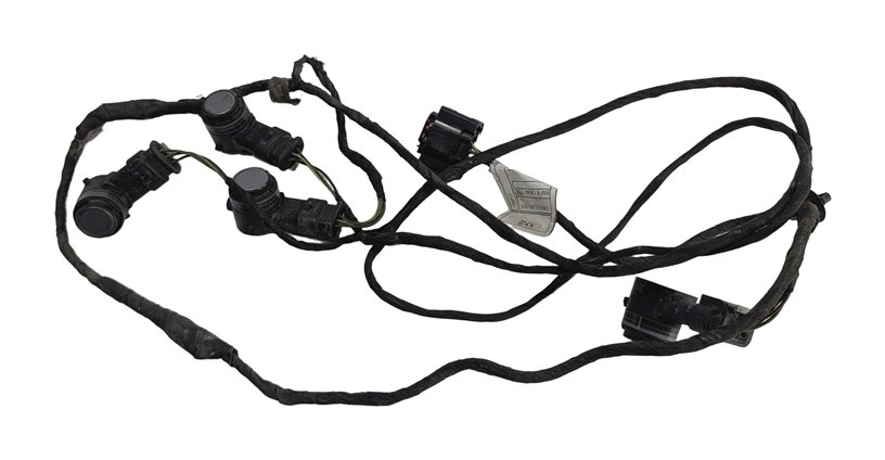 Thumbnail 3: 2016 BMW X5 (F15) REAR PARK ASSIST PDC DISTANCE SENSOR SET/4 w/HARNESS (Grey)