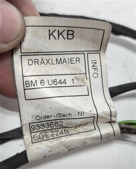 Thumbnail 6: 2016 BMW X5 (F15) REAR PARK ASSIST PDC DISTANCE SENSOR SET/4 w/HARNESS (Grey)