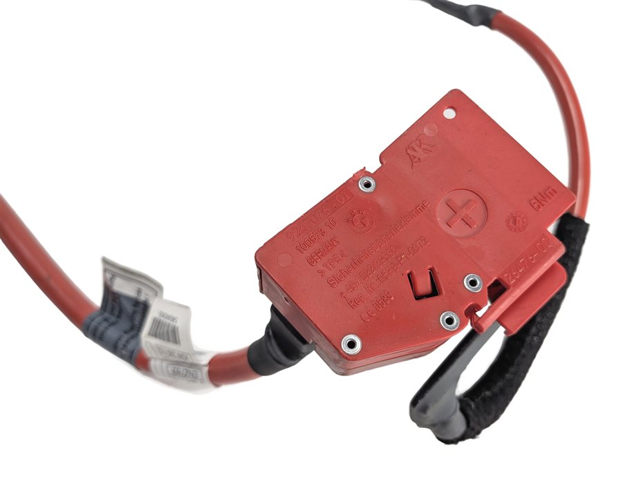 Thumbnail 6: 2016 BMW X5 (F15) 2.0L POSITIVE BATTERY CABLE WIRE w/SAFETY TERMINAL