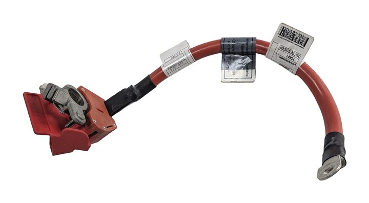 Thumbnail 3: 2016 BMW X5 (F15) 2.0L POSITIVE BATTERY CABLE WIRE w/TERMINAL