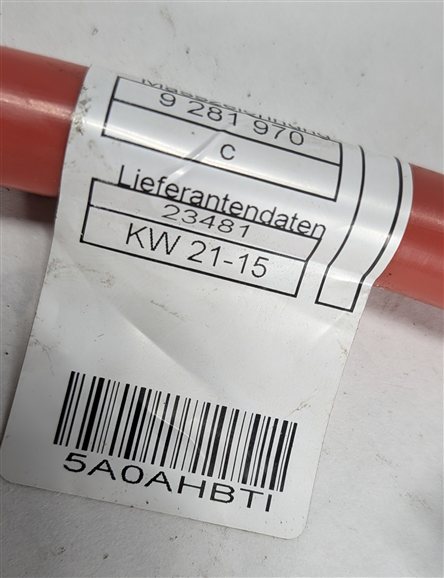 Thumbnail 5: 2016 BMW X5 (F15) 2.0L POSITIVE BATTERY CABLE WIRE w/TERMINAL