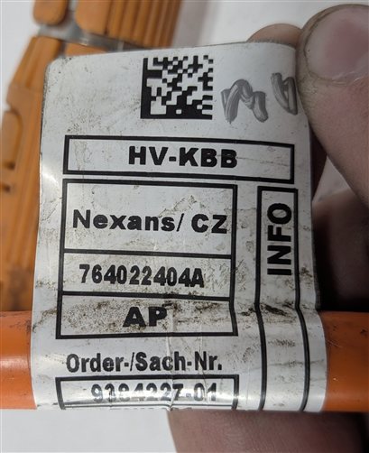 Thumbnail 9: 2016 BMW X5 (F15) HYBRID HIGH VOLTAGE HV CABLE EDH ELECTRIC AUXILIARY HEATER