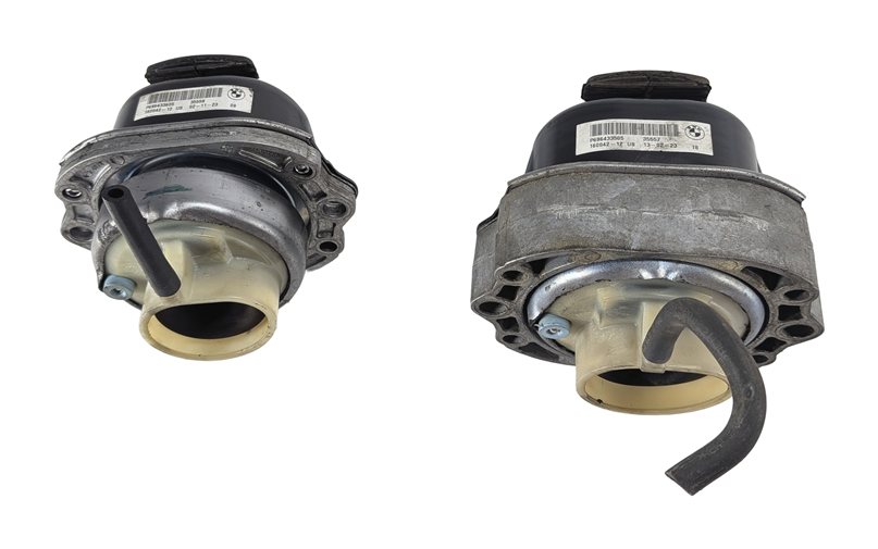 Thumbnail 3: 16 BMW X5 (F15) 2.0L HYBRID (N20B20A) ENGINE MOTOR MOUNT SET/2 w/BRACKET