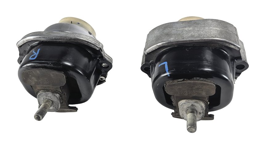 Thumbnail 4: 16 BMW X5 (F15) 2.0L HYBRID (N20B20A) ENGINE MOTOR MOUNT SET/2 w/BRACKET
