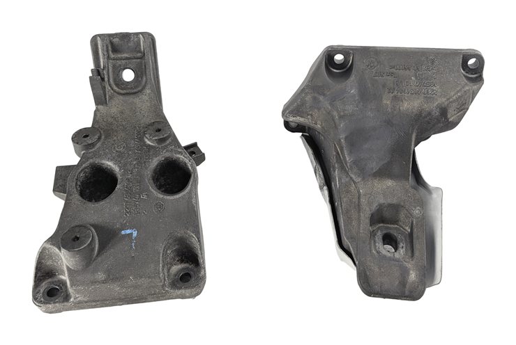 Thumbnail 3: 16 BMW X5 (F15) 2.0L HYBRID (N20B20A) ENGINE MOTOR MOUNT SUPPORT BRACKET SET/2