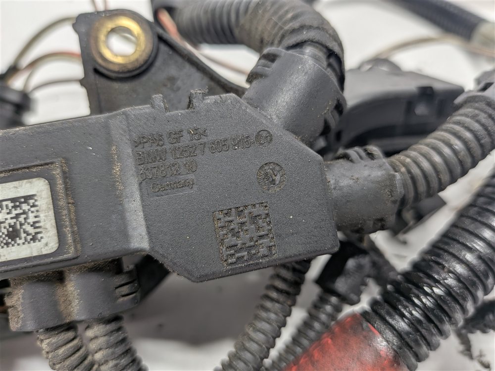 Thumbnail 10: 16 BMW X5 (F15) 2.0L HYBRID (N20B20A) ENGINE MOTOR WIRE WIRING HARNESS LOOM