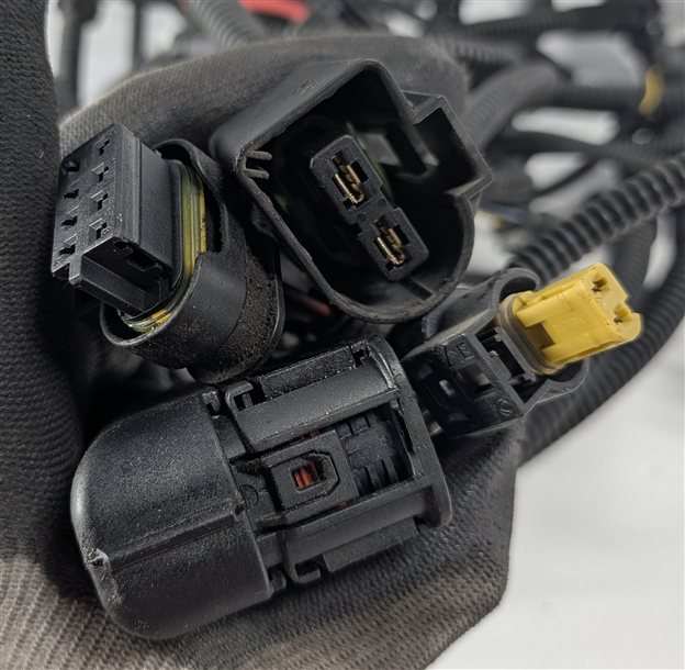 Thumbnail 4: 16 BMW X5 (F15) 2.0L HYBRID (N20B20A) ENGINE MOTOR WIRE WIRING HARNESS LOOM
