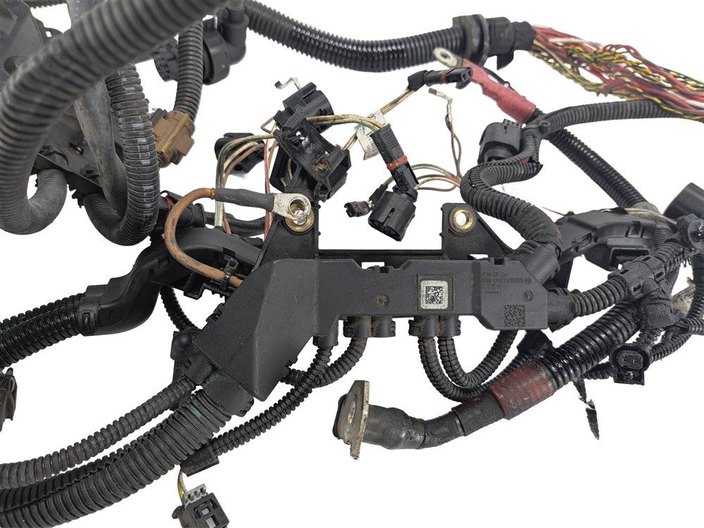 Thumbnail 6: 16 BMW X5 (F15) 2.0L HYBRID (N20B20A) ENGINE MOTOR WIRE WIRING HARNESS LOOM