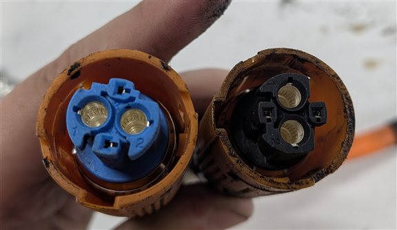 Thumbnail 4: 2016 BMW X5 (F15) HYBRID HIGH VOLTAGE WIRING HARNESS EME ELECTRIC AC COMPRESSOR