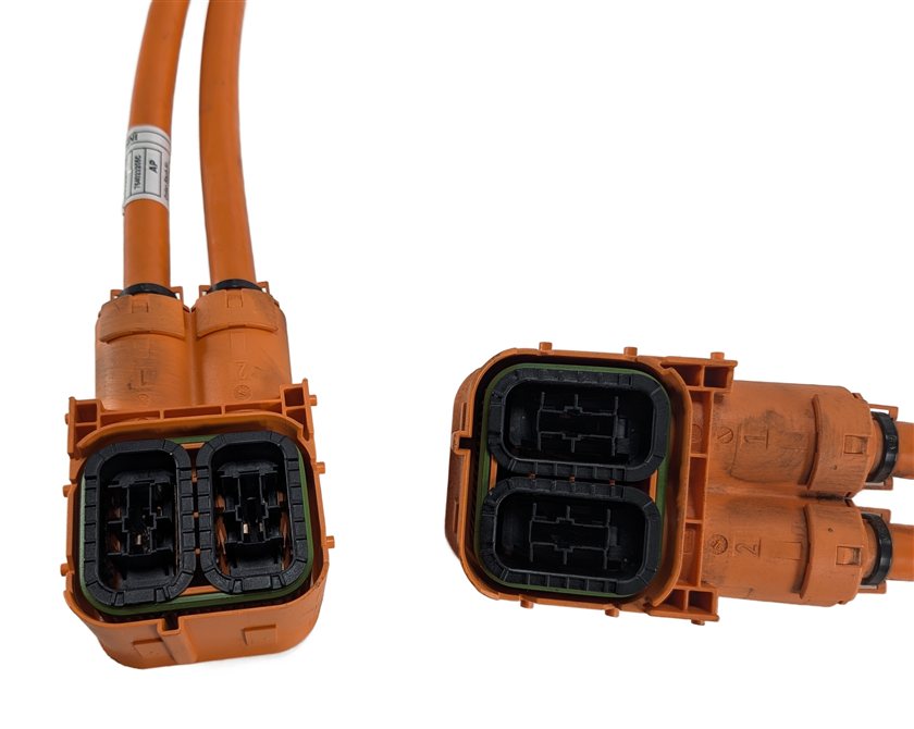 Thumbnail 4: 2016 BMW X5 (F15) HYBRID HIGH VOLTAGE CHARGING CABLE CHARGE PORT TO KLE CHARGER