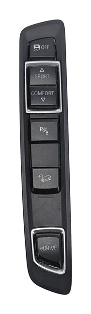 Thumbnail 3: 2016 BMW X5 (F15) FRONT CENTER CONSOLE DSC SPORT PDC EDRIVE CONTROL SWITCH PANEL