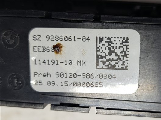 Thumbnail 7: 2016 BMW X5 (F15) FRONT CENTER CONSOLE DSC SPORT PDC EDRIVE CONTROL SWITCH PANEL