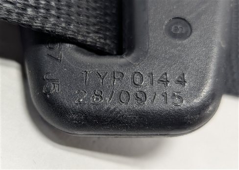 Thumbnail 12: 2016 BMW X5 (F15) REAR SEAT SEATBELT RETRACTOR LEFT/RIGHT SET/2 (Black)