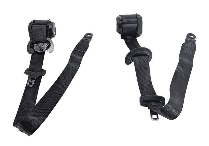 Thumbnail 3: 2016 BMW X5 (F15) REAR SEAT SEATBELT RETRACTOR LEFT/RIGHT SET/2 (Black)