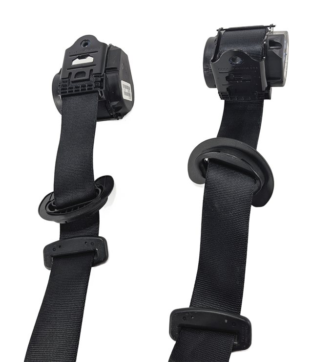 Thumbnail 6: 2016 BMW X5 (F15) REAR SEAT SEATBELT RETRACTOR LEFT/RIGHT SET/2 (Black)