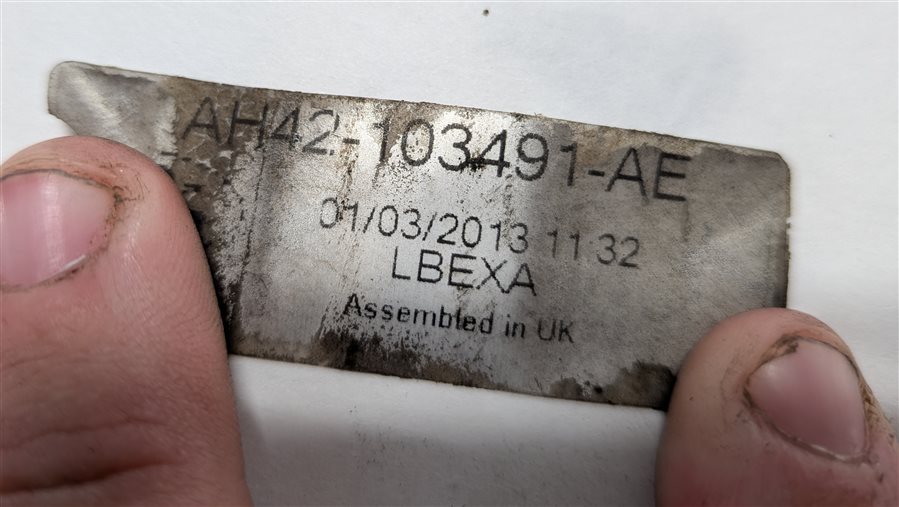 Thumbnail 5: 2013 RANGE ROVER (L405) 5.0L AJ133 V8 ENGINE - STARTER MOTOR