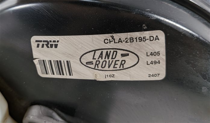 Thumbnail 8: 13-16 RANGE ROVER SPORT (L405 L494) POWER BRAKE BOOSTER w/ MASTER CYLINDER