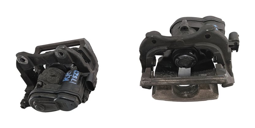 13-17 LAND RANGE ROVER L405 L494 REAR LEFT & RIGHT BRAKE CALIPER SET w/ACTUATOR