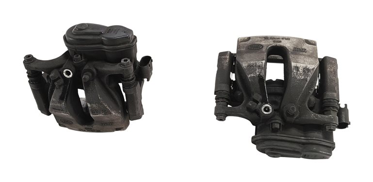 Thumbnail 4: 13-17 LAND RANGE ROVER L405 L494 REAR LEFT & RIGHT BRAKE CALIPER SET w/ACTUATOR