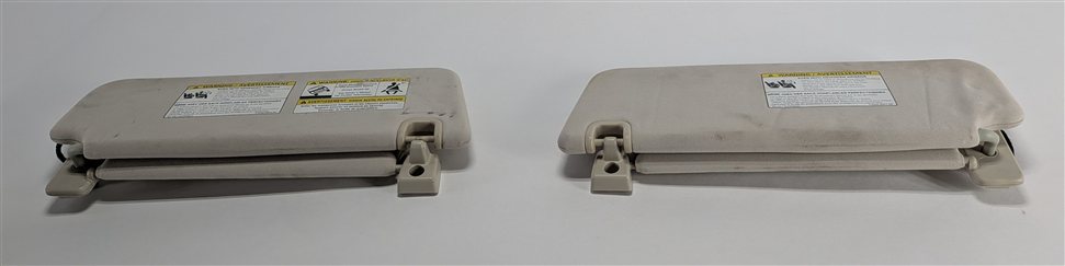Thumbnail 2: 13-20 RANGE ROVER SPORT (L405 L494) FRONT LEFT & RIGHT SUNVISOR SET (GRAY)