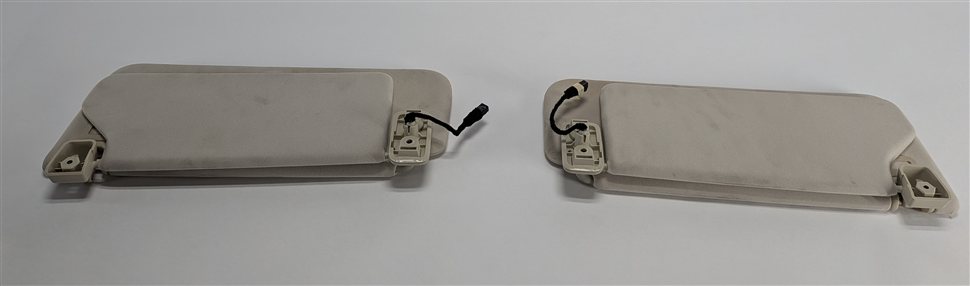 Thumbnail 4: 13-20 RANGE ROVER SPORT (L405 L494) FRONT LEFT & RIGHT SUNVISOR SET (GRAY)