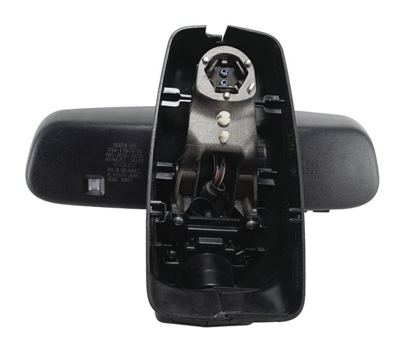 Thumbnail 4: 13-14 LAND RANGE ROVER (L405) REARVIEW MIRROR AUTODIM GARAGE HOMELINK(Black)
