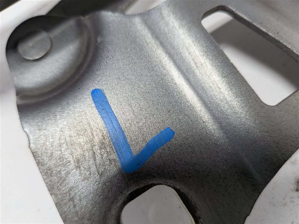 Thumbnail 5: 2013-2022 RANGE ROVER SPORT (L405 L494) LEFT & RIGHT HOOD HINGE SET (Grey)