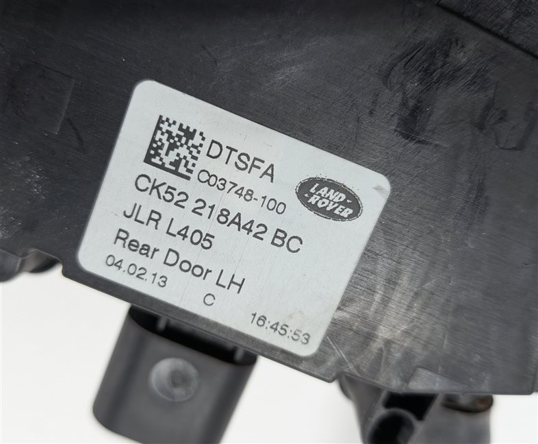 Thumbnail 8: 13-22 RANGE ROVER DISCOVERY (L405 L462 L494 L550) REAR LEFT PASSIVE DOOR LATCH