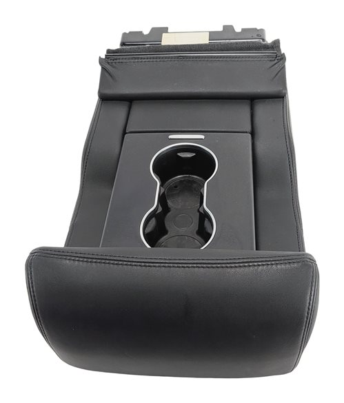 Thumbnail 3: 13-15 RANGE ROVER L405 REAR CENTER SEAT BACK CONSOLE CUPHOLDER ARMREST (Black)