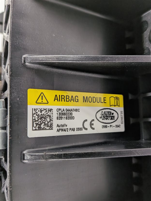 Thumbnail 5: 13-20 RANGE ROVER SPORT DISCOVERY (L405 L462 L494) RIGHT PASSENGER DASH AIRBAG